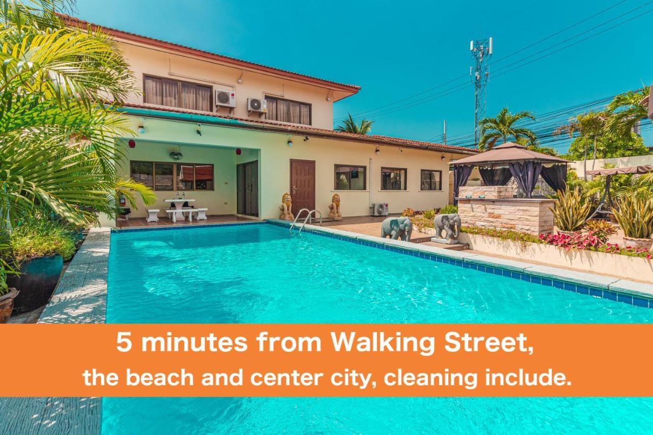 Viewbor Villa - Pattaya Holiday House Walking Street 4 Bedrooms Esterno foto